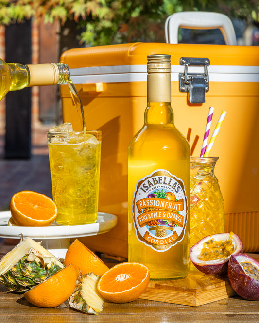 Passionfruit, Pineapple & Orange Cordial