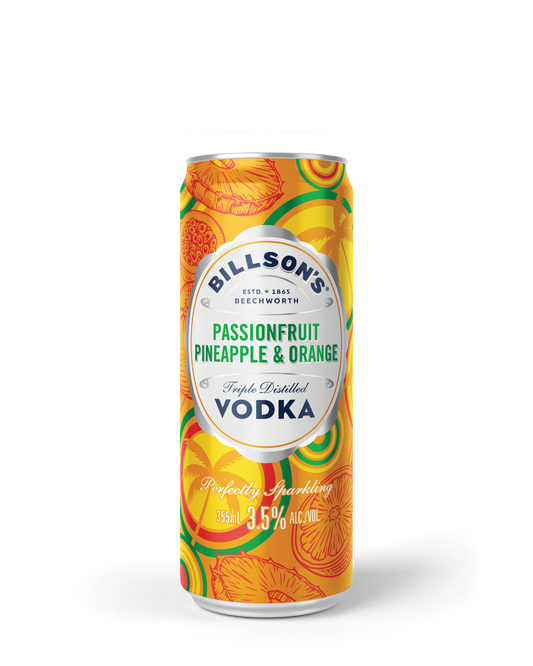 Vodka with Passionfruit, Pineapple & Orange