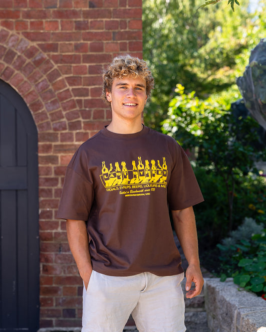 Last St ‘Full Range’ Tee (Brown)