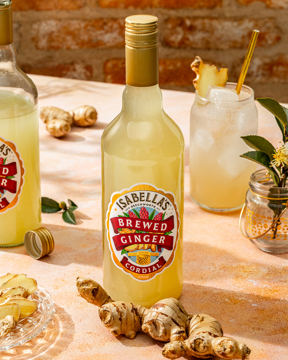 Brewed Ginger Cordial
