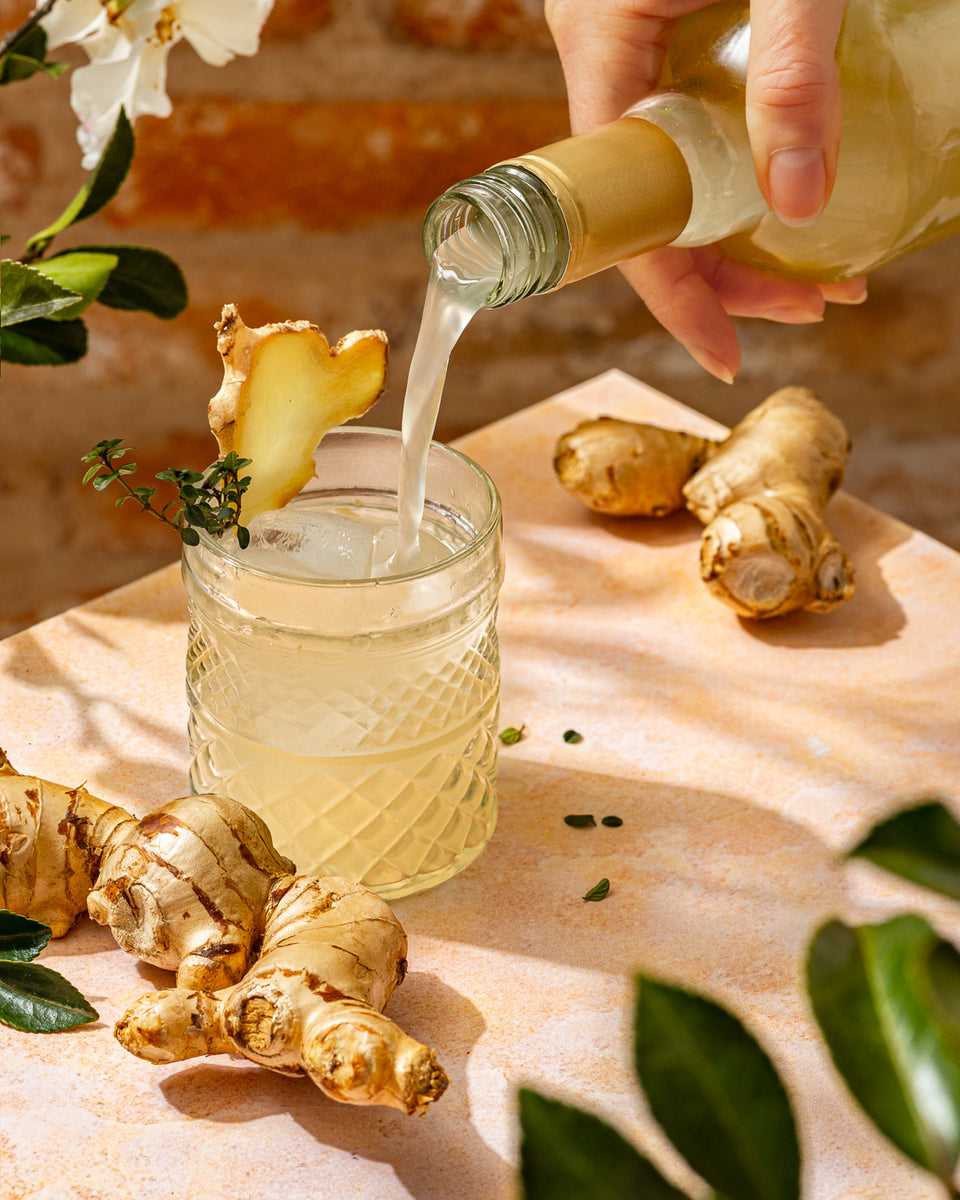 Brewed Ginger Cordial