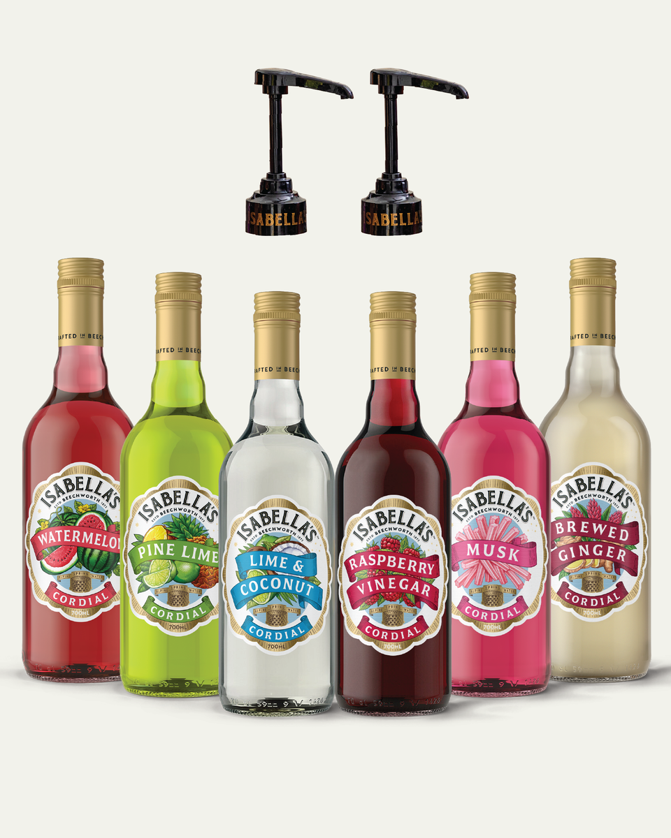 Cocktail Mixers - Cordial 6 Pack