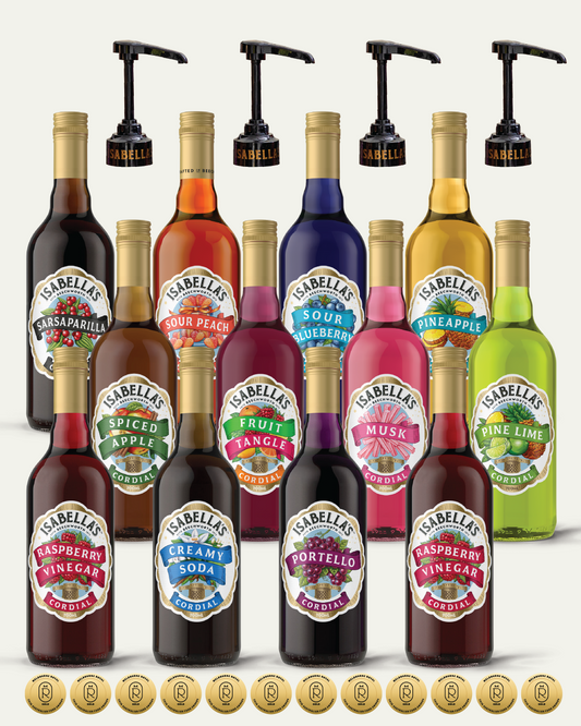Gold Medal Cordial Collection - 12 Pack