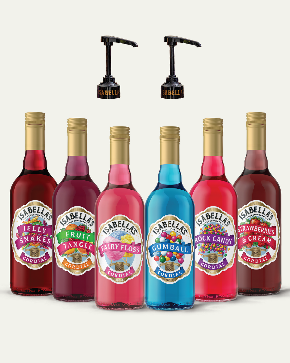 Lolly Bag - Cordial 6 Pack