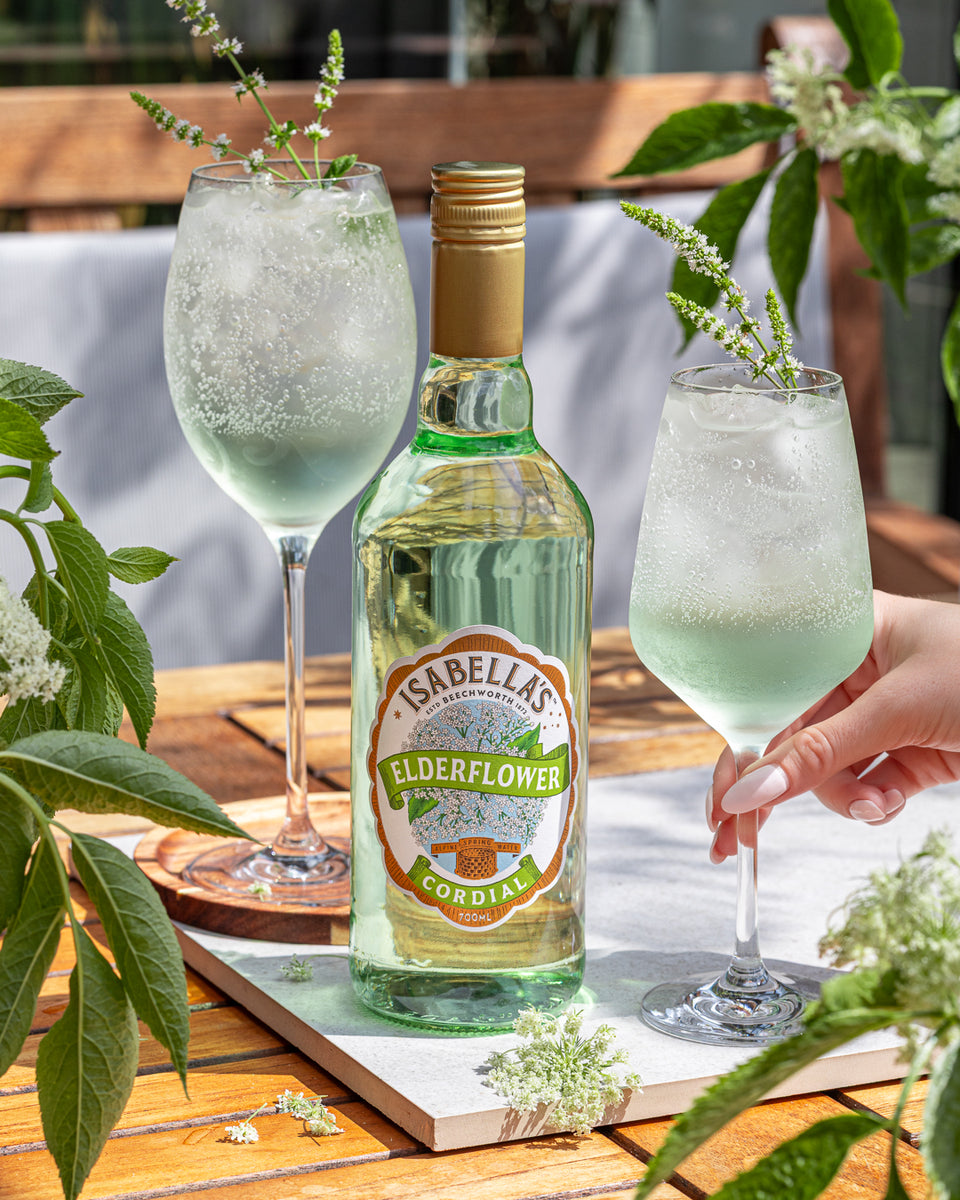 Craft Gin Apple Elderflower Gin Cocktail Isabella's Elderflower