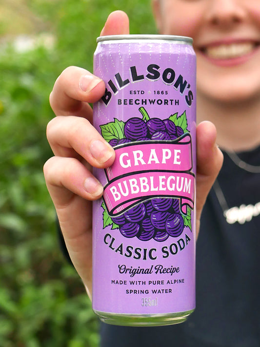 Grape Bubblegum Classic Soda