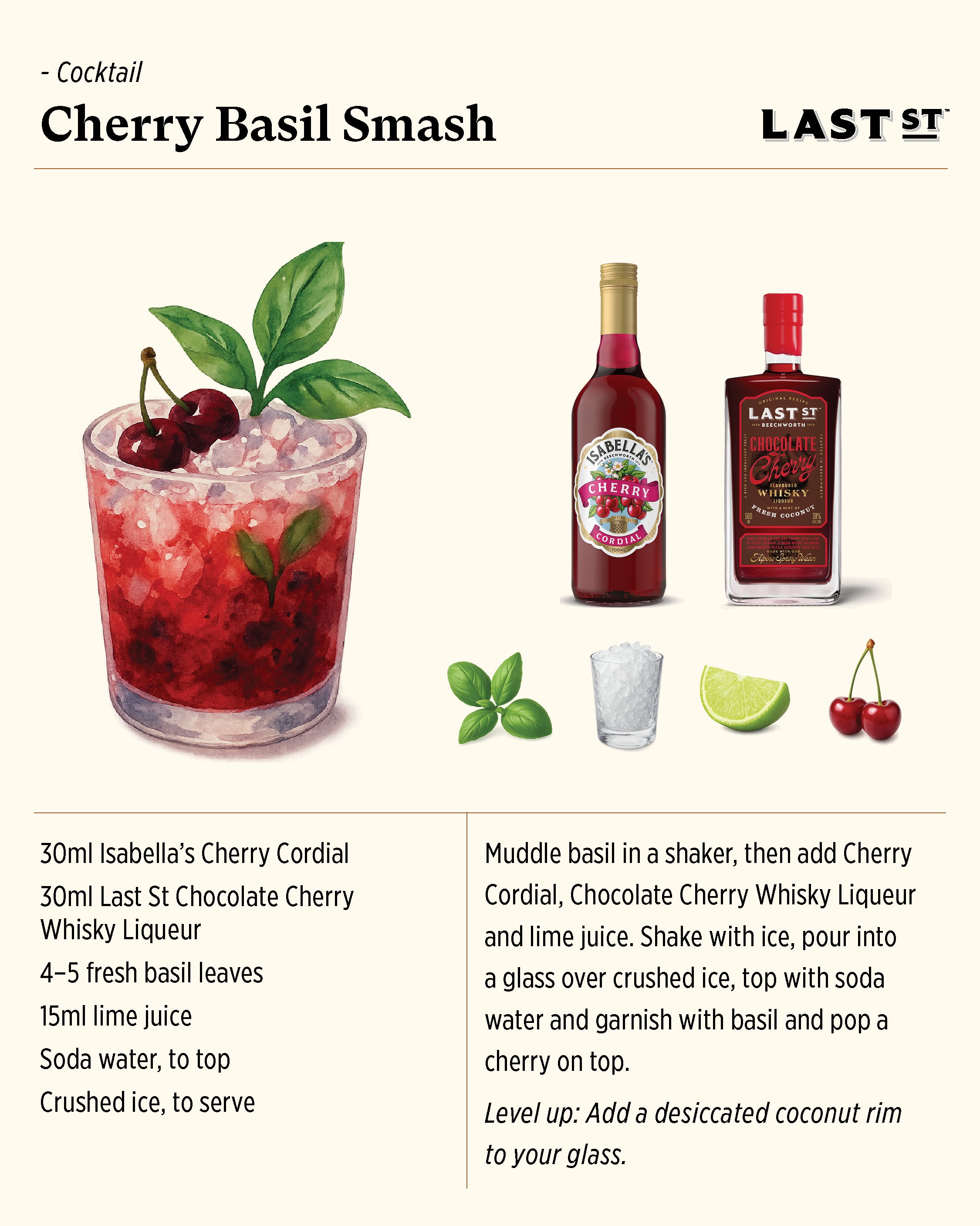 Chocolate Cherry Whisky Liqueur recipe