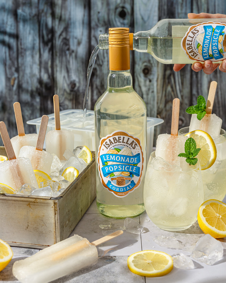 Lemonade Popsicle Cordial