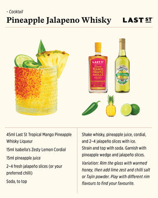 Tropical Mango Pineapple Whisky Liqueur