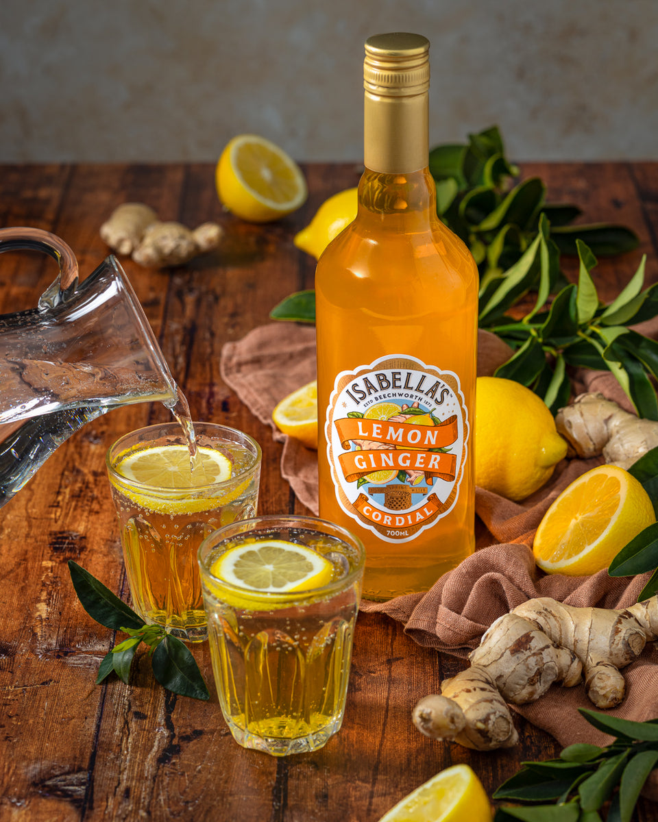 Lemon Ginger Cordial