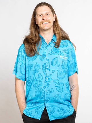 Billson's Tropical Blue Party Shirt