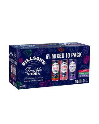 6% Vodka Mixed 10 Pack