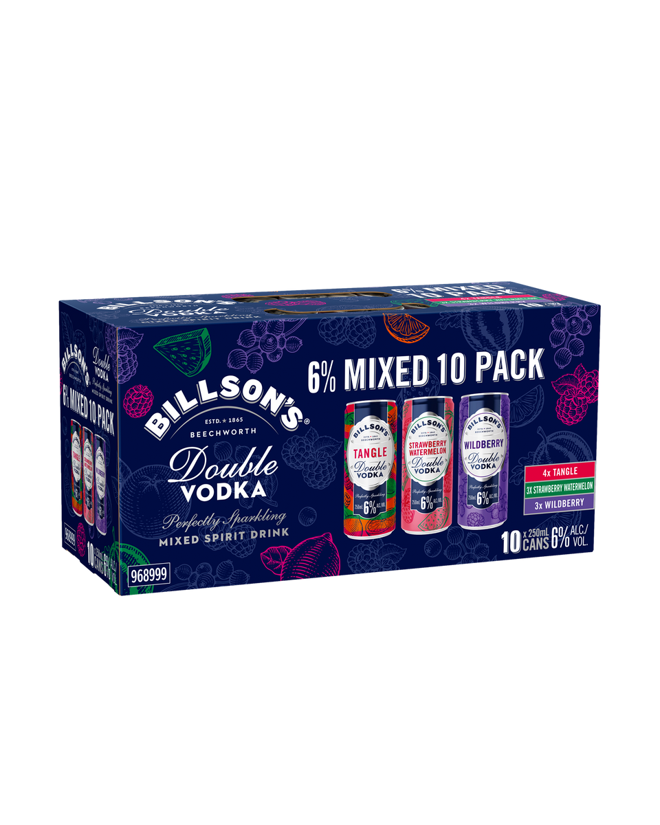 6% Vodka Mixed 10 Pack