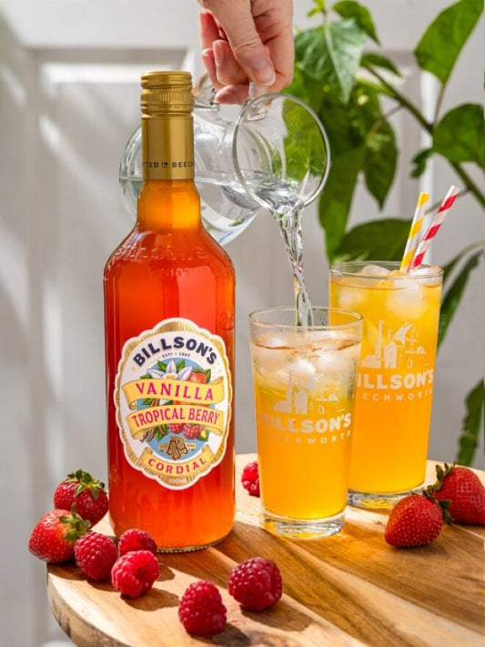 Vanilla Tropical Berry Cordial