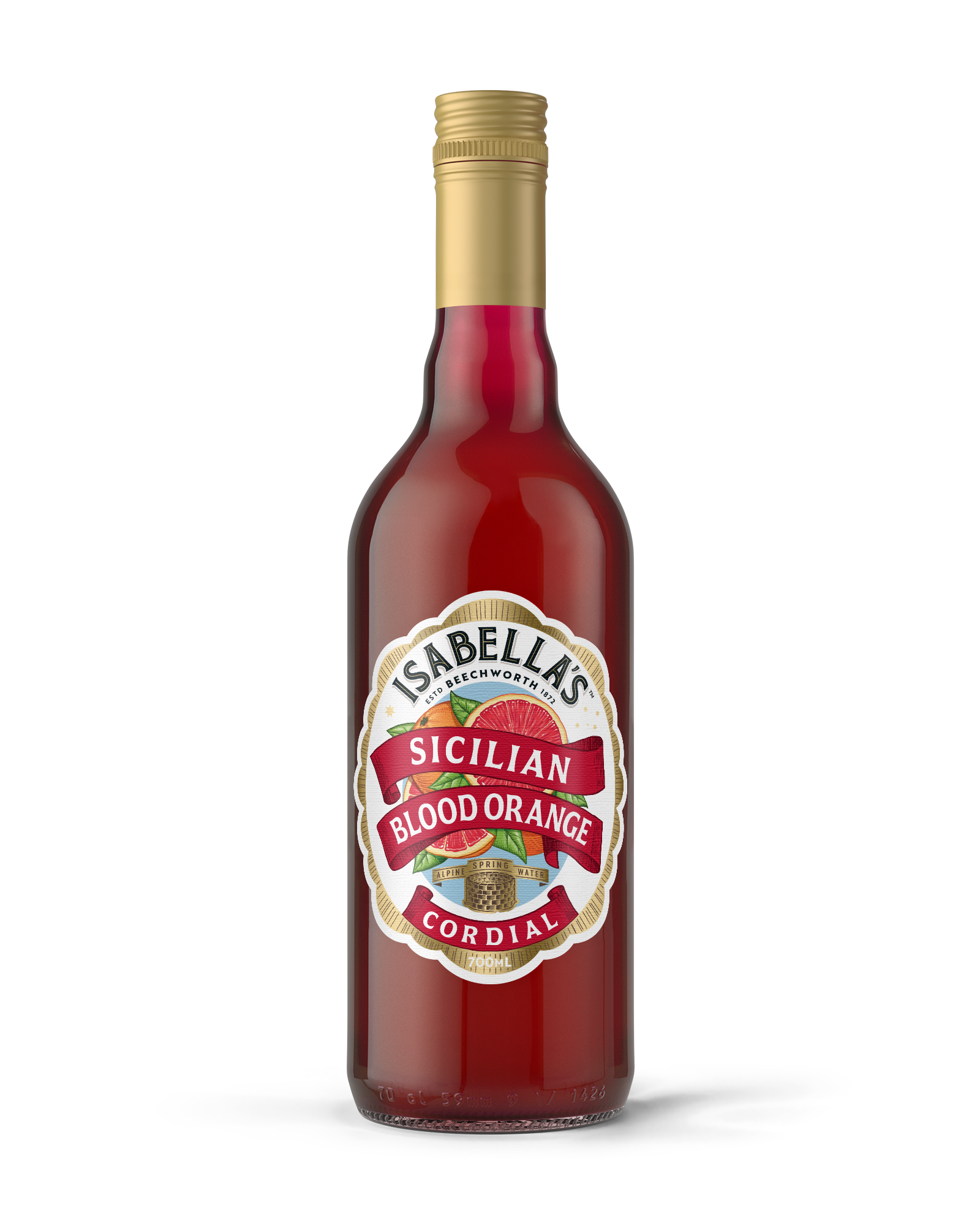 Isabella's Sicilian Blood Orange Cordial | Last St, Beechworth