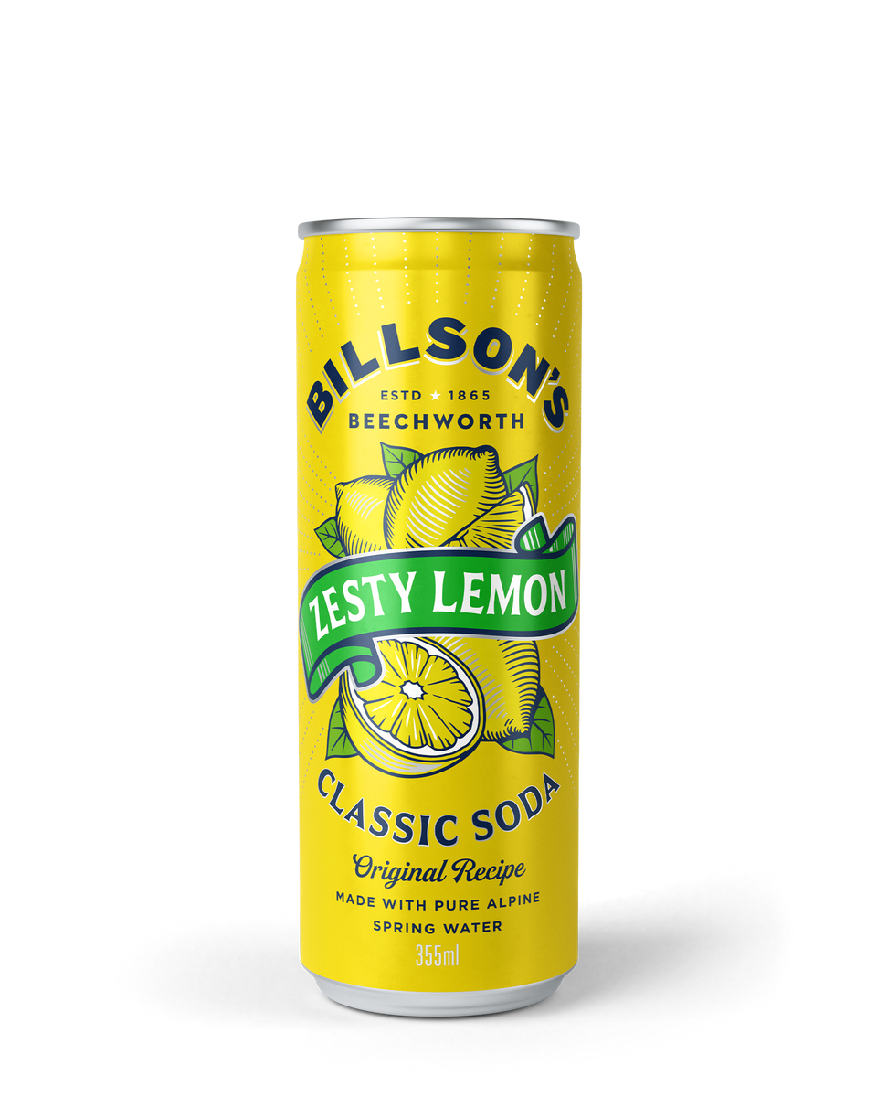 Zesty Lemon Classic Soda