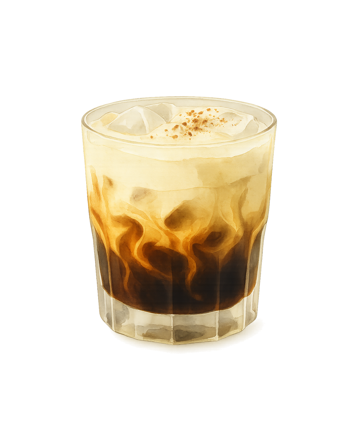 Espresso White Russian, illustrated